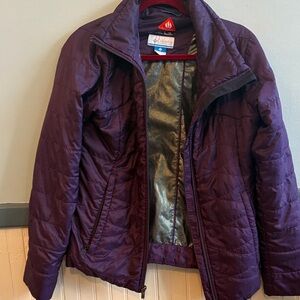 Columbia Purple Omni-Heat Jacket